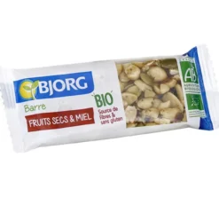 Barre Céréale Cacahuètes Fruits Secs Miel Bio - 30 x 25 g - BJORG