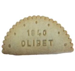 Biscuits sablés au citron - Boîte de 24 demi-lunes (140 g) - OLIBET
