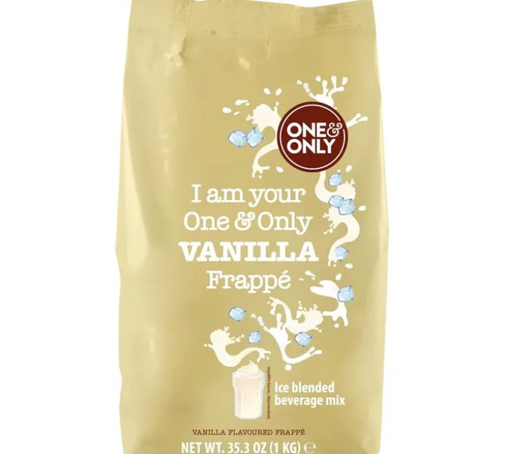 Boisson frappée Vanilla - Sachet 1 kg - ONE & ONLY
