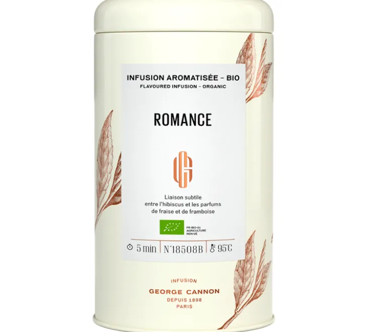 Boite Carcadet Romance Bio - Vrac 100 g - GEORGE CANNON