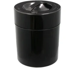 Boite conservatrice avec vide d'air 1kg/3.8L noire - Coffeevac