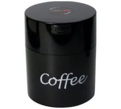 Boite conservatrice avec vide d'air 250gr/0.8L noir - Coffeevac