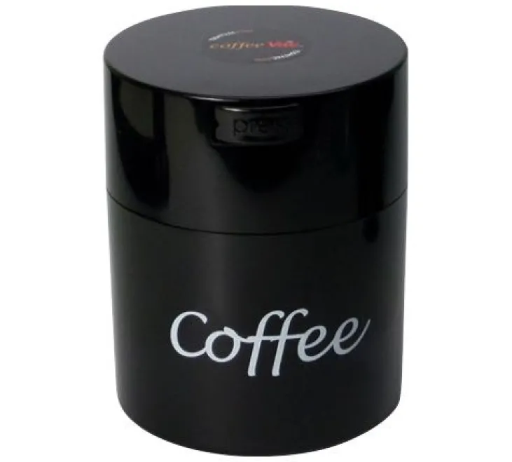 Boite conservatrice avec vide d'air 250gr/0.8L noir - Coffeevac