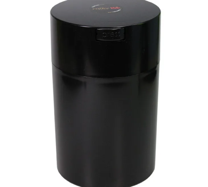 Boite conservatrice avec vide d'air 500gr/1.85L noire - Coffeevac