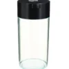 Boite conservatrice avec vide d'air 680gr/2.35L - noire et transparente - Coffeevac