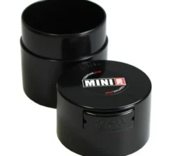Boite conservatrice avec vide d'air noire 40g / 0.12L MiniVac - Coffeevac
