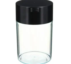Boite conservatrice avec vide d'air 500gr/1.85L noire et transparente - Coffeevac