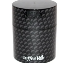 Boite conservatrice avec vide d'air 250g / 0.8L - Imprimée grains + logo - Coffeevac