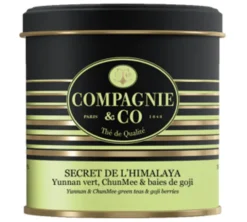 Boite Luxe Thé Vert Secret d'Himalaya - Vrac 100 g - COMPAGNIE & CO