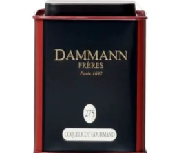 Boite N°275 Thé Noir Coquelicot Gourmand - Vrac 80 g - DAMMANN FRÈRES