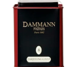 Boite N°08 Thé Noir Darjeeling GFOP - Vrac 100 g - DAMMANN FRÈRES
