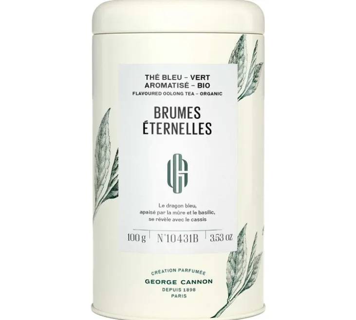Boite Thé Oolong Brumes Éternelles Bio - Vrac 100 g - GEORGE CANNON