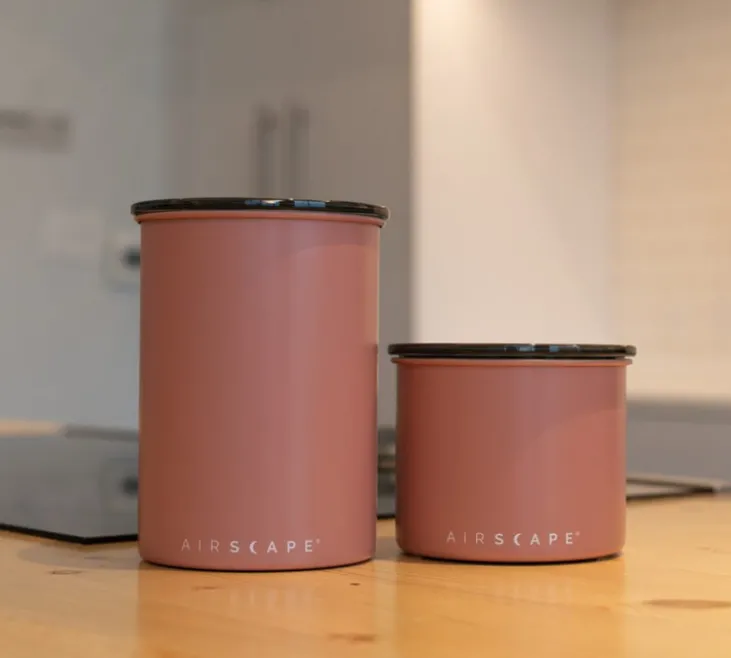 Boîte conservatrice avec vide d'air 500 g - Rose Blush - AIRSCAPE