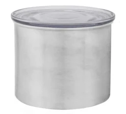 Boîte conservatrice inox Argent avec vide d'air 250 gr - Airscape