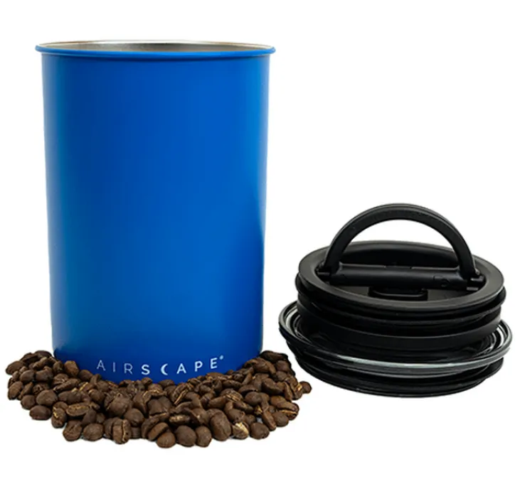 Boîte de conservation métal bleu klein mat 500 gr - Airscape