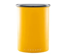 Boîte de conservation métal jaune mat 500 gr - Airscape