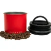 Boîte de conservation métal rouge cerise mat 250 gr - Airscape