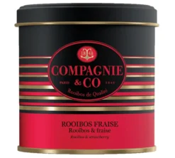 Boîte luxe Rooibos Fraise - Vrac 90 g - COMPAGNIE & CO