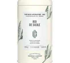 Boîte Thé Noir Roi de Sicile Bio - Vrac 100 g - GEORGE CANNON