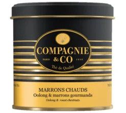 Boîte Thé Oolong Marrons Chauds - Vrac 90 g - COMPAGNIE & CO