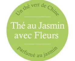 Boîte Thé Vert Jasmin avec Fleurs - Vrac 100 g - COMPTOIR FRANÇAIS DU THÉ