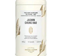 Boîte Thé Vert Jasmin Chung Hao Pure Origine Bio - Vrac 100 g - GEORGE CANNON