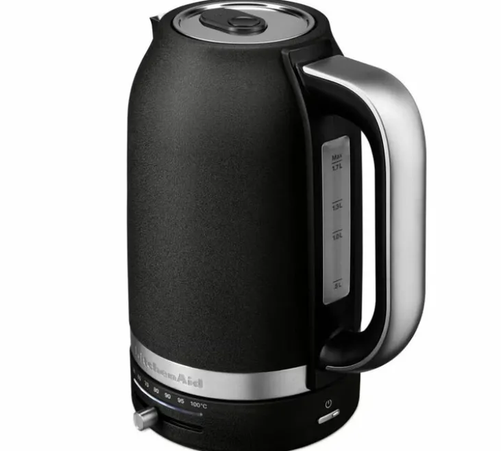 Bouilloire à température réglable 5KEK1701EBK Noire Truffe 1.7L - KitchenAid