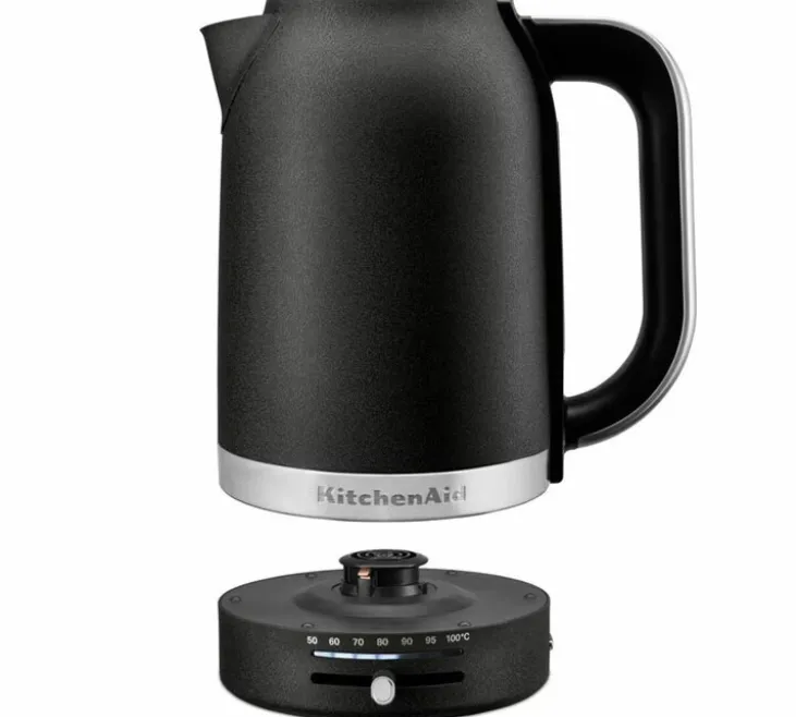 Bouilloire à température réglable 5KEK1701EBK Noire Truffe 1.7L - KitchenAid