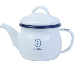 Bouilloire traditionnelle Kalita en Email blanche 0,6 L