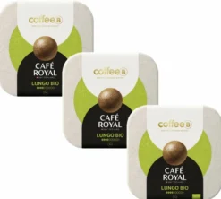 27 Boules de café Lungo Bio Compatible CoffeeB - CAFÉ ROYAL