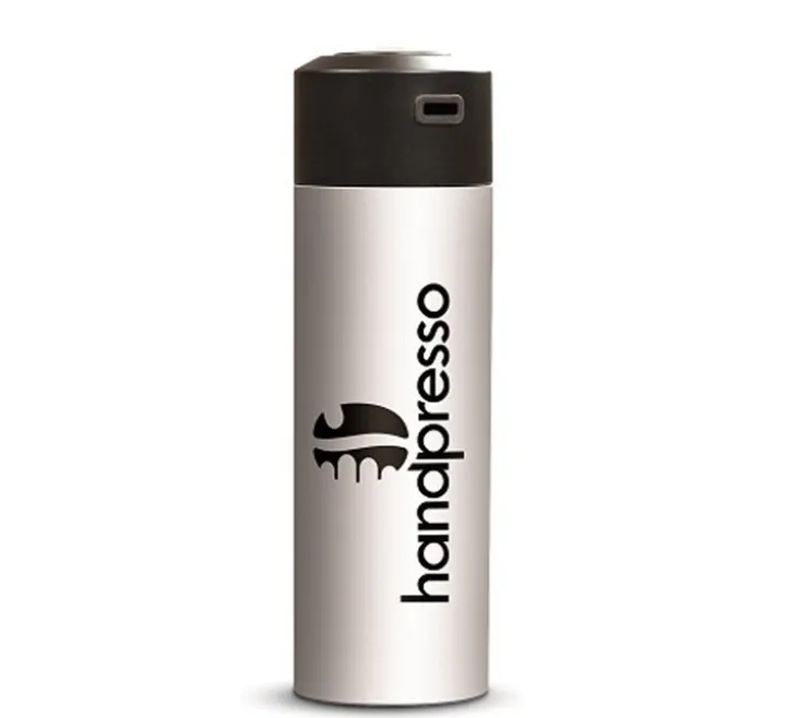 Bouteille isotherme blanche avec thermomètre Thermo Flask 30 cl - HANDPRESSO