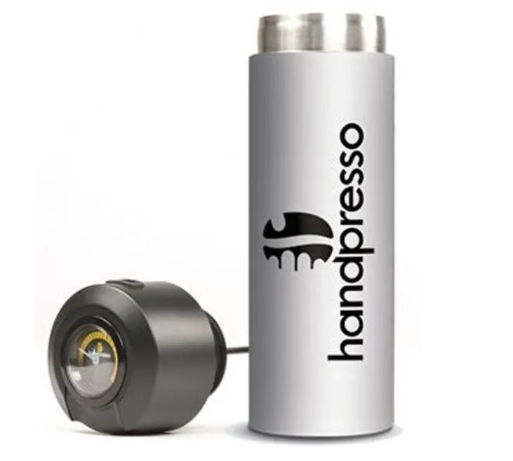 Bouteille isotherme blanche avec thermomètre Thermo Flask 30 cl - HANDPRESSO