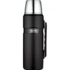 Bouteille isotherme Inox Thermos King noir mat 1,2L - THERMOS