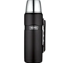 Bouteille isotherme Inox Thermos King noir mat 1,2L - THERMOS