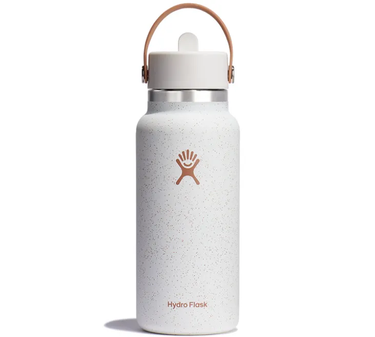Bouteille isotherme Wide Flex Straw Cap Seasalt 94 cl - HYDRO FLASK