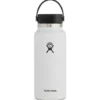 Bouteille isotherme Wide Mouth - White 94 cl - Hydro Flask