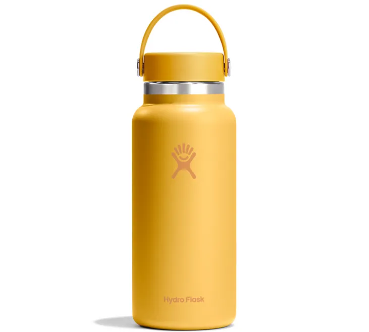 Bouteille isotherme Wide Mouth Flex Cap Sunbeam 94 cl - HYDRO FLASK