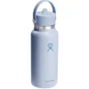 Bouteille isotherme Wide Mouth with Flex Straw Cap Surf 94 cl - HYDRO FLASK