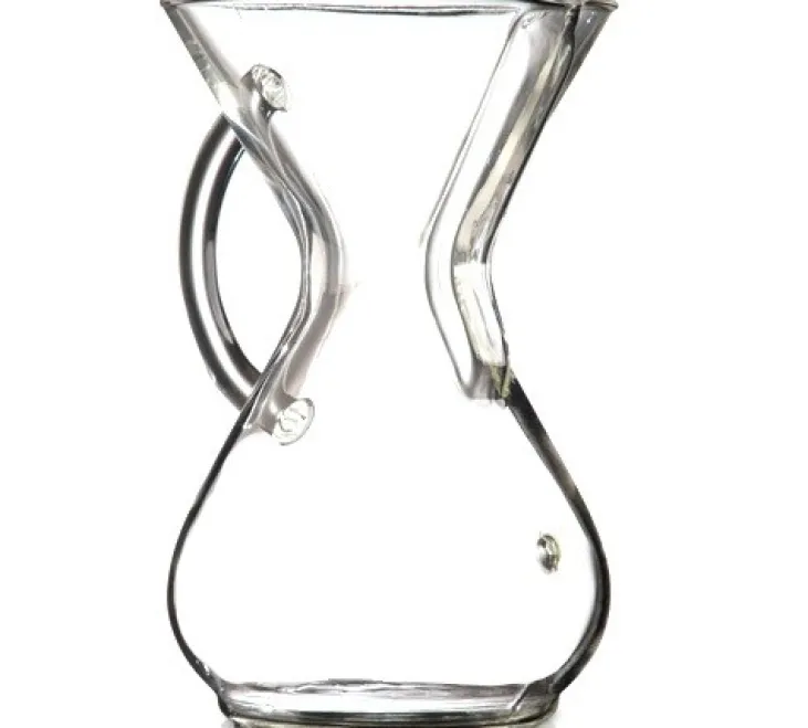 Cafetière Chemex en verre avec poignée 6 tasses