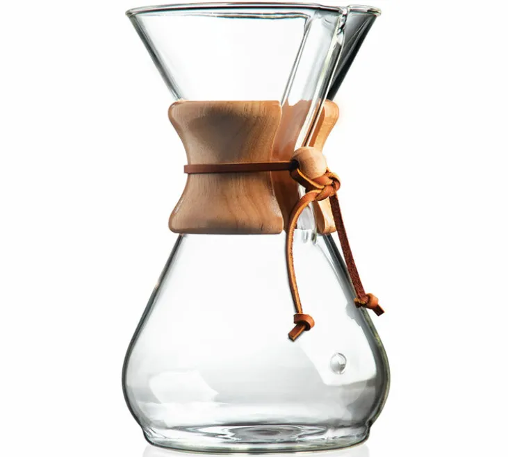 Cafetière Chemex en verre 8 tasses