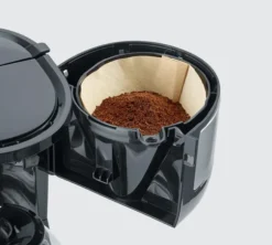 Cafetière filtre KA 4819 inox et noir 56 cl- SEVERIN + offre cadeau