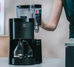 Cafetière filtre Look V Glass 1025-02 Noire - Melitta