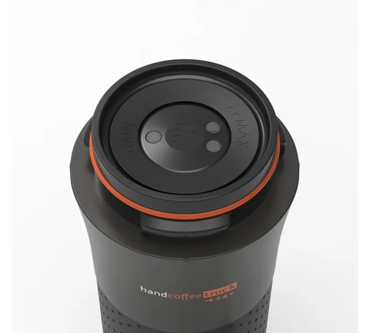Cafetière Handpresso modèle Handcoffee Truck 24 volts pour dosettes Senseo + café offert