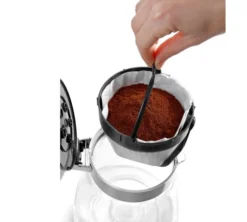 Cafetière électrique DELONGHI Clessidra ICM17210 pour café filtre et slow coffee