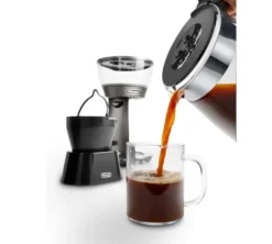 Cafetière électrique DELONGHI Clessidra ICM17210 pour café filtre et slow coffee