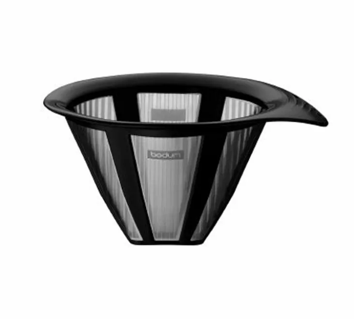 Cafetière manuelle Bodum avec filtre Pour Over liège et cuir - 12 tasses/150cl