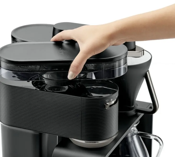 Cafetière Melitta avec broyeur EPOS Argent 1024-01 + offre cadeaux
