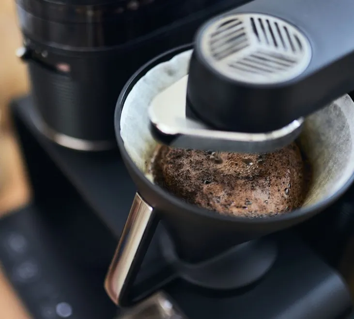 Cafetière Melitta avec broyeur EPOS Argent 1024-01 + offre cadeaux