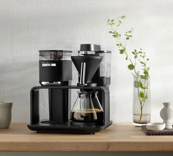 Cafetière Melitta avec broyeur EPOS Argent 1024-01 + offre cadeaux