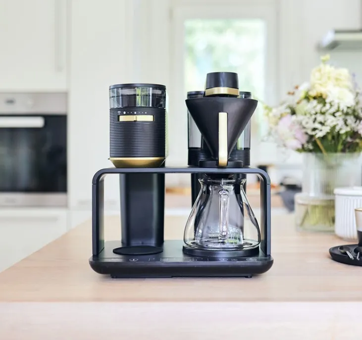 Cafetière Melitta avec broyeur EPOS Or 1024-02 + offre cadeaux